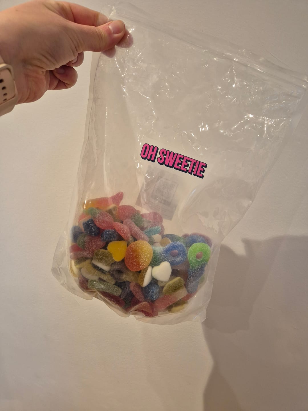 Customer photo review of Build Your Own Pick and Mix Sweets Bag – Over 100 to Choose From