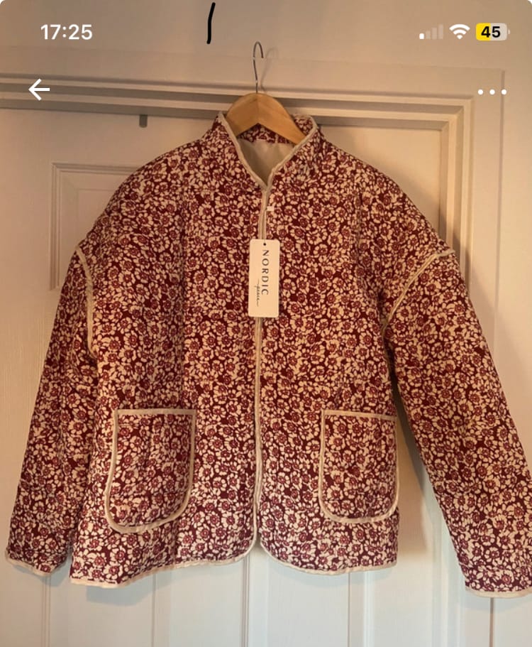 Customer photo review of Lily Flower Coat