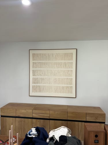 Customer photo review of Wabi-sabi Minimalist Painting #ABAS87