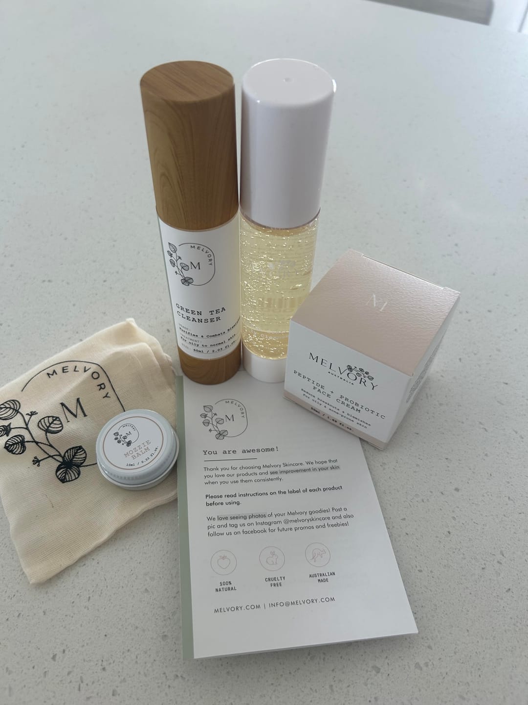 Customer photo review of Blemish Control Jelly Cleanser