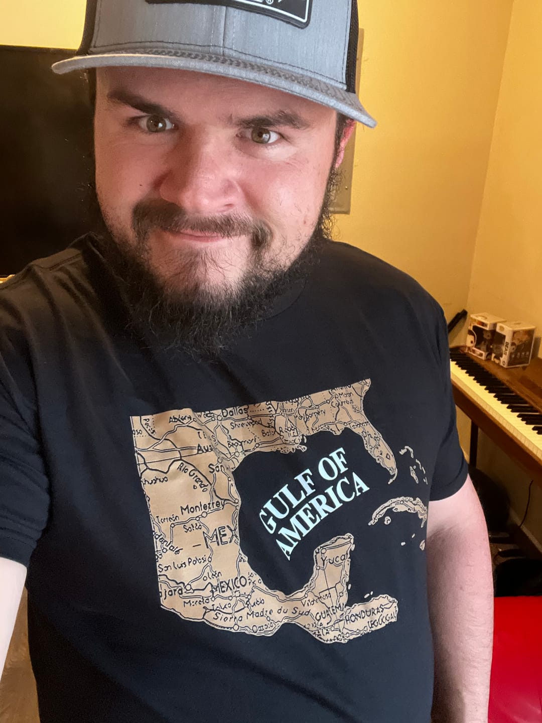 Customer photo review of Christ Is King T-Shirt