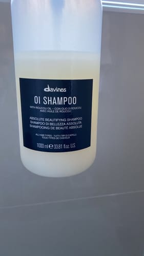 Customer photo review of Shampoo antioxidante Oi Davines