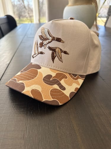 Customer photo review of Fly By SnapBack (Cream)