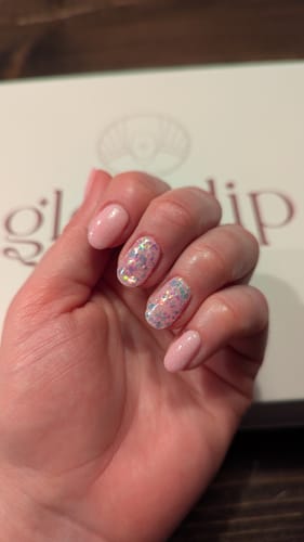 Customer photo review of Cinderella Dipping Powder