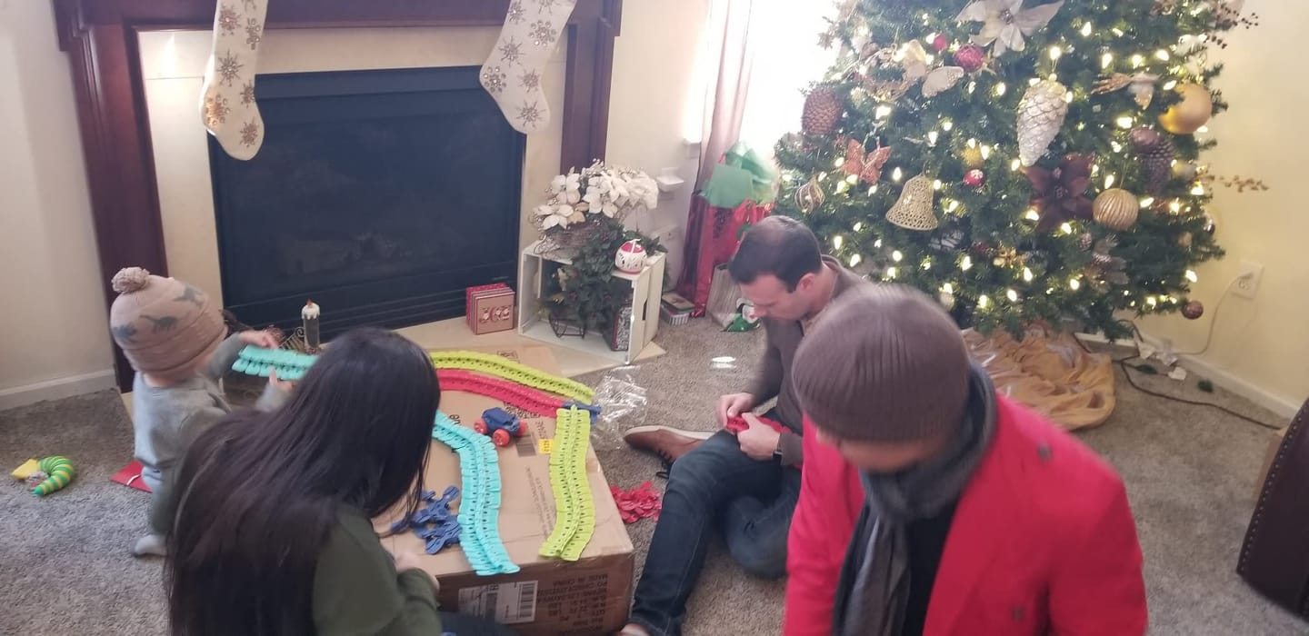 Customer photo review of Montessori Track™- Pista di Macchine Ultra Flessibile