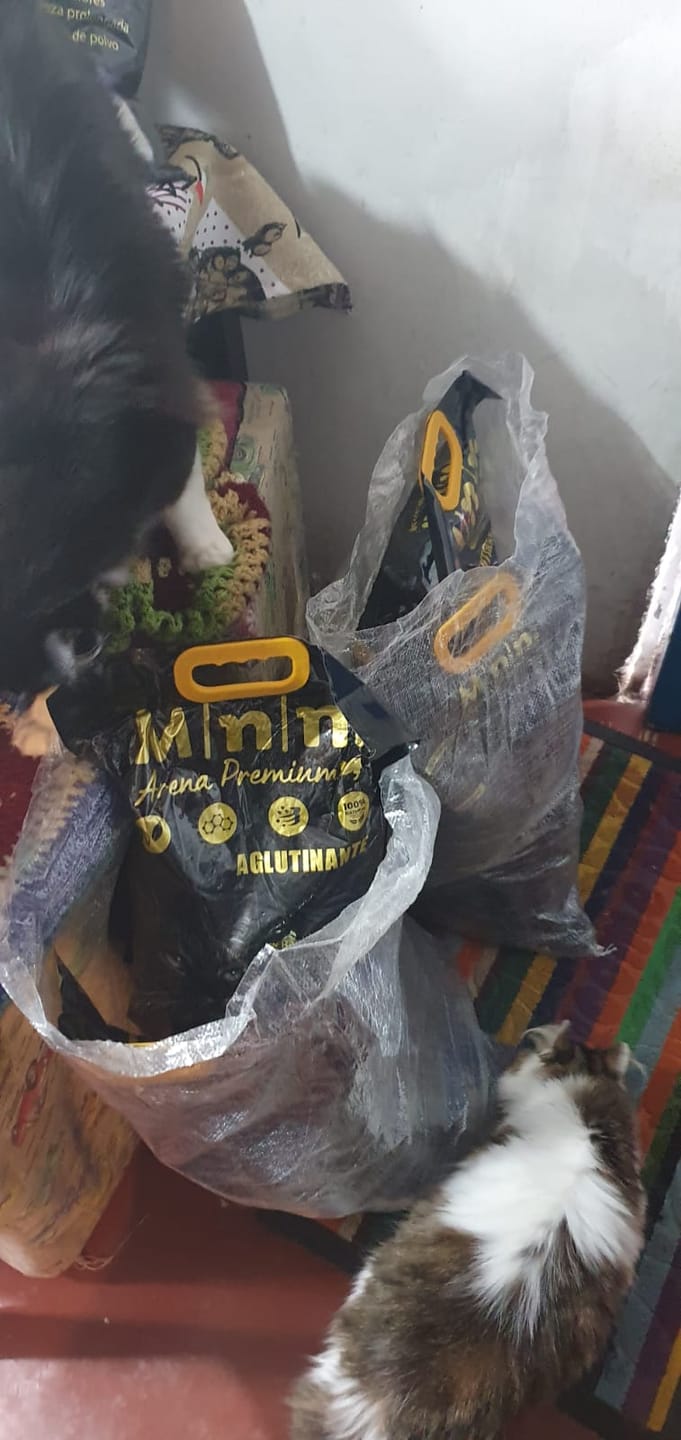 Customer photo review of Arena Minino Aglutinante 16kg