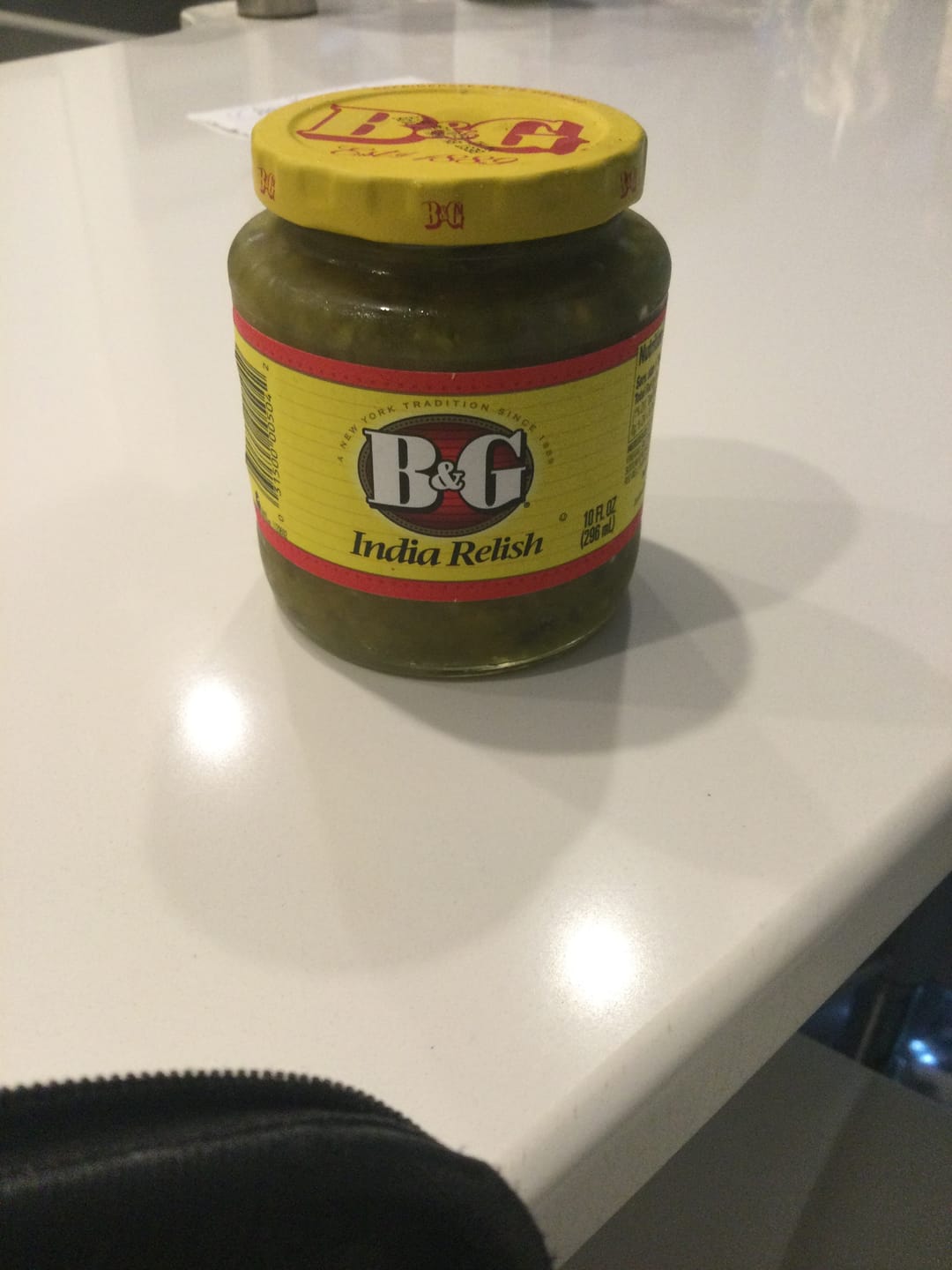 Customer photo review of B&G India Relish  - 10 OZ 12 Pack