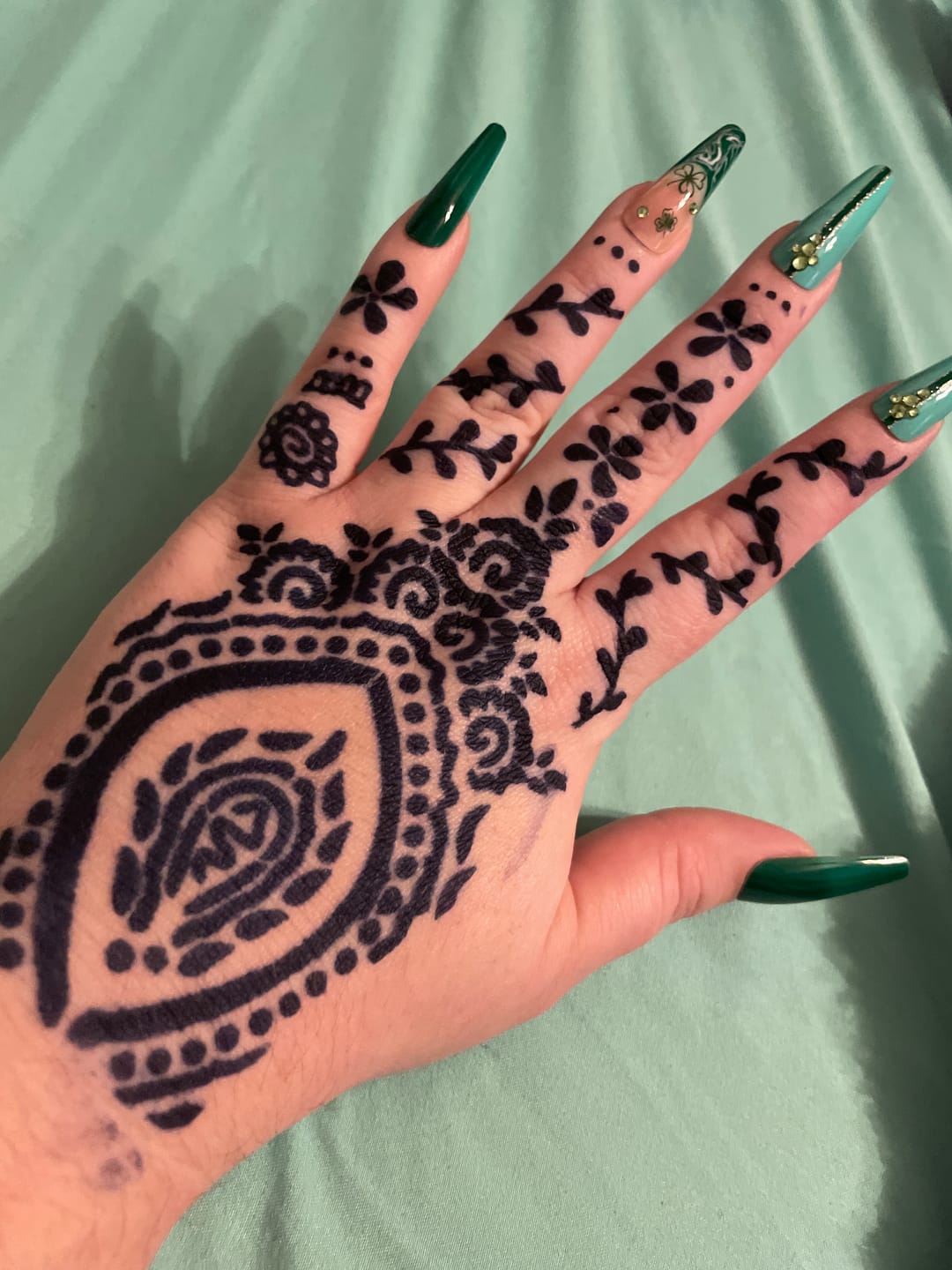 Customer photo review of 1 oz. Bottle of Fresh Jagua tattoo Gel