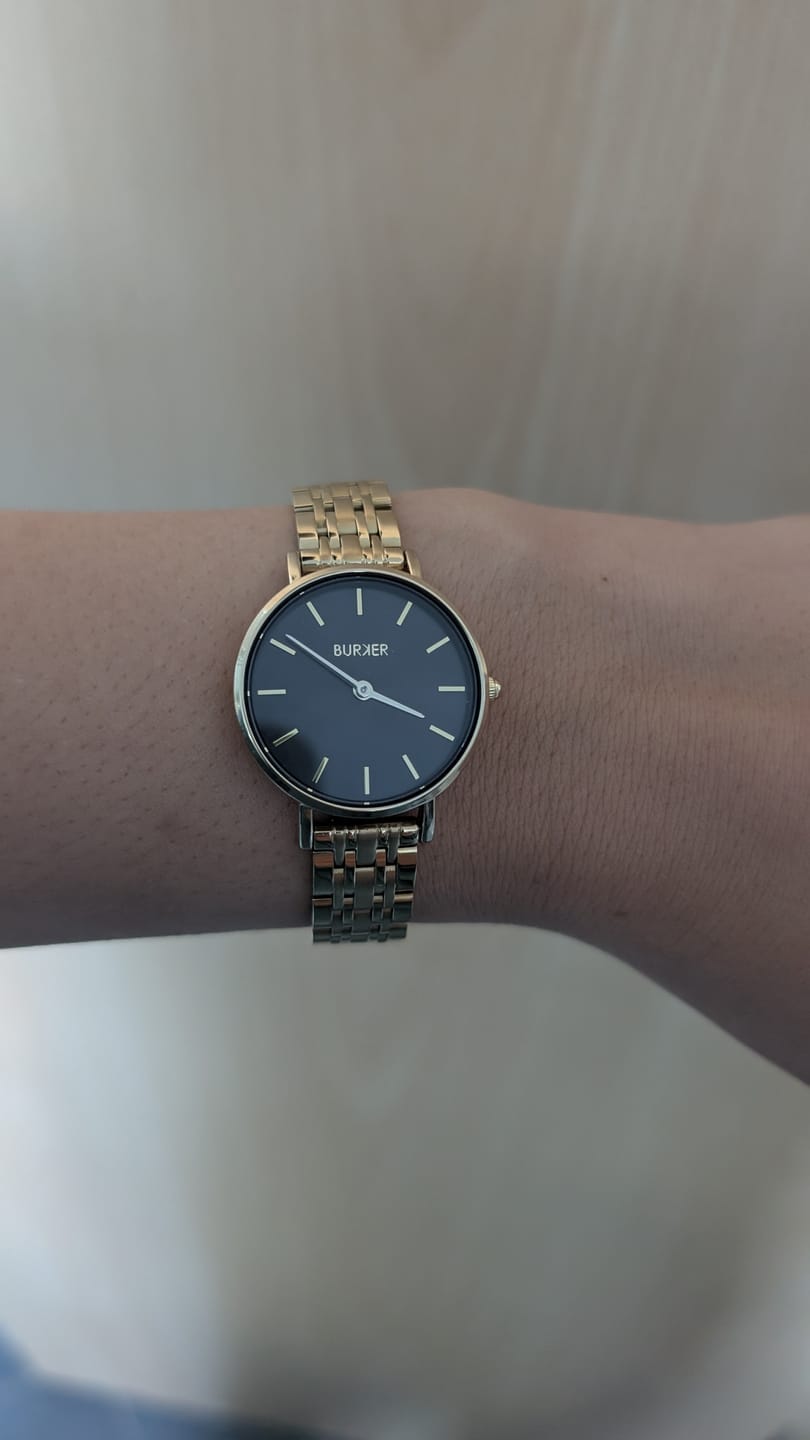 Customer photo review of Ruby Petite Gold Black
