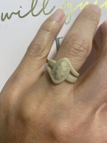 Customer photo review of Silicone Diamond - Marquise Collection