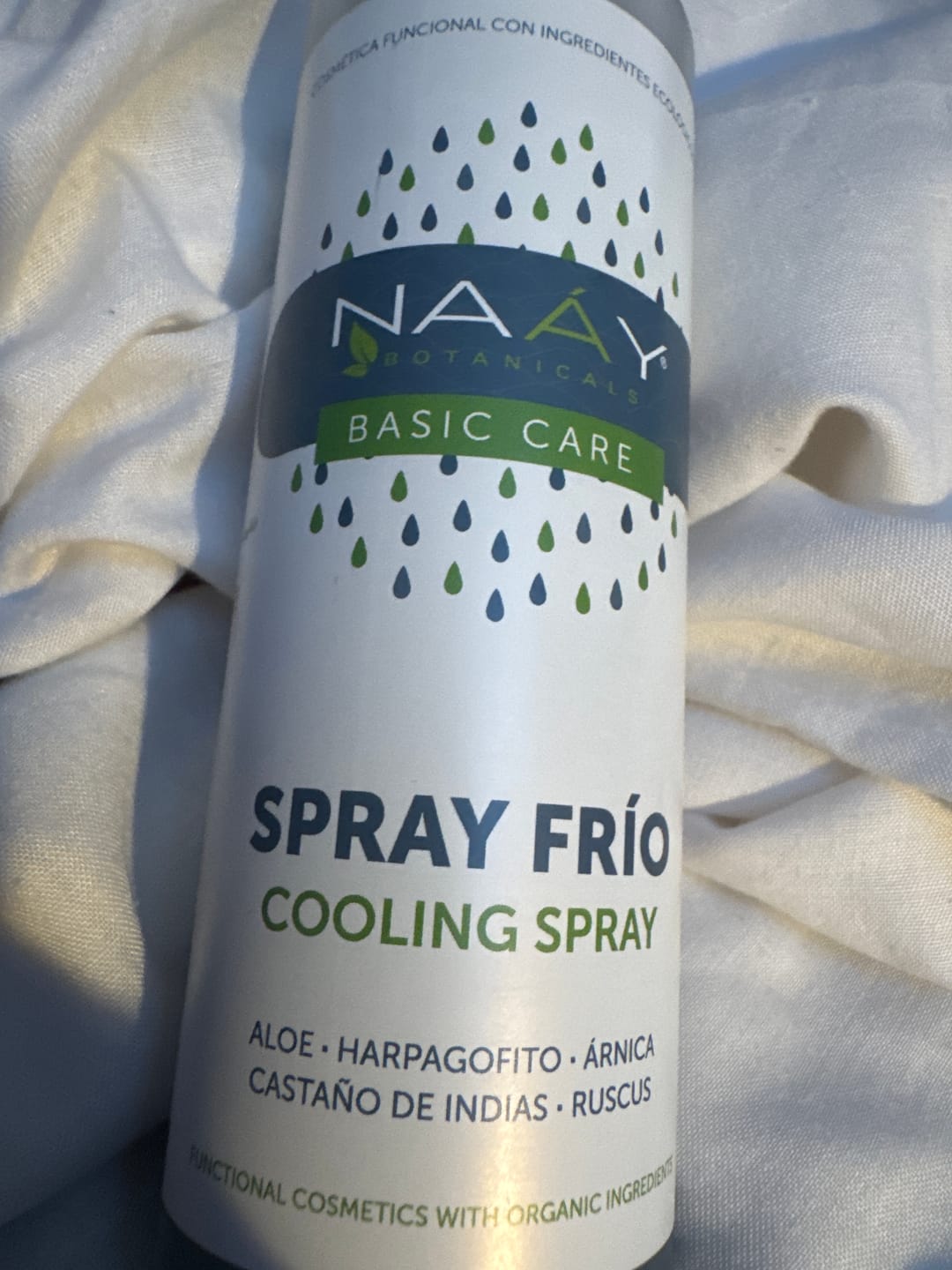 Customer photo review of Calming SPRAY Frío