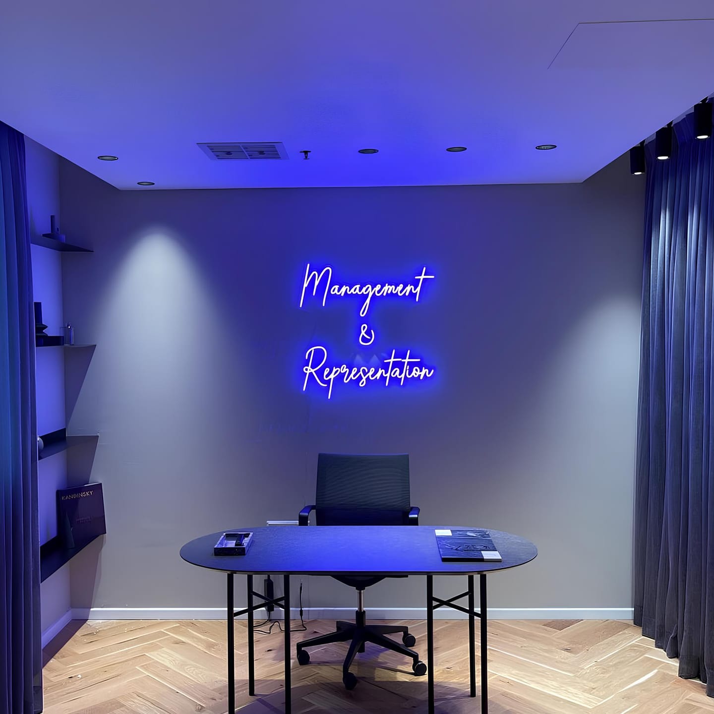 Customer photo review of Custom Made Neon Signs Bring Your Imagination to Life