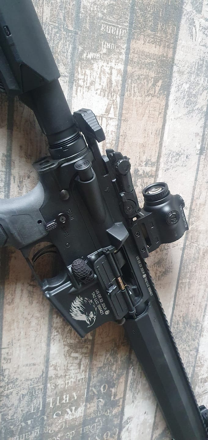 Customer photo review of Vector Optics SCPS-M10 Paragon 1X18 Mini Prism Scope