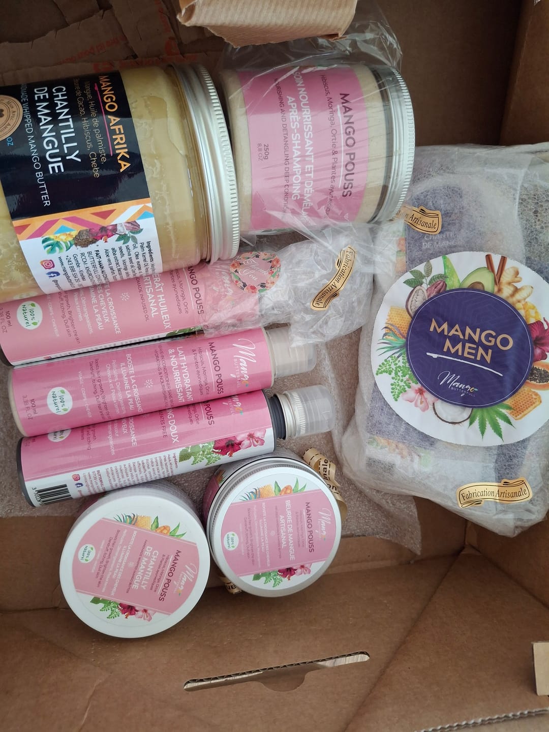 Customer photo review of Pack routine Mango POUSS