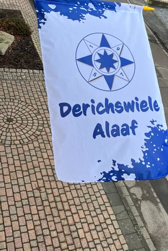 Customer photo review of Fahne inkl. Druck