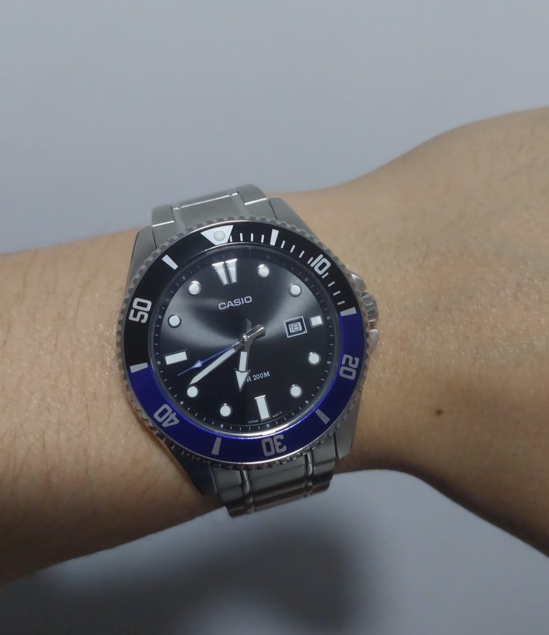 Customer photo review of Reloj Casio Submariner Marlin Duro MDV-107D-1A2VDF Buceo