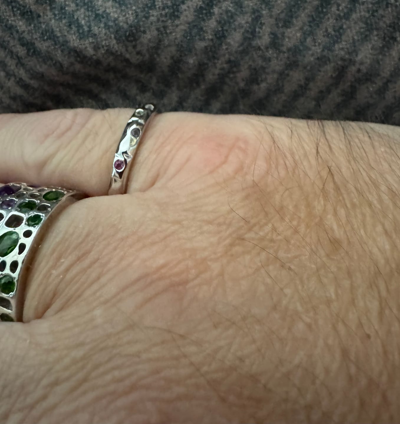 Customer photo review of Candy Slim Band Ring