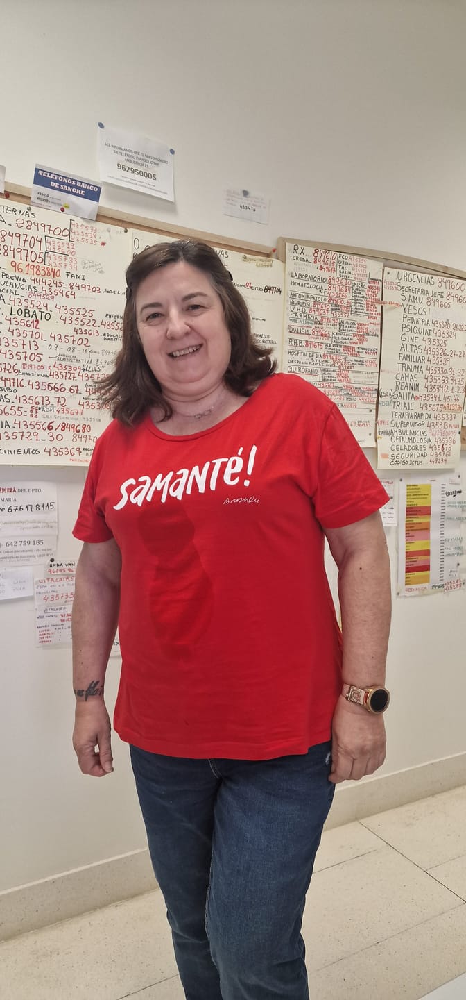 Customer photo review of Camiseta "Samanté!"