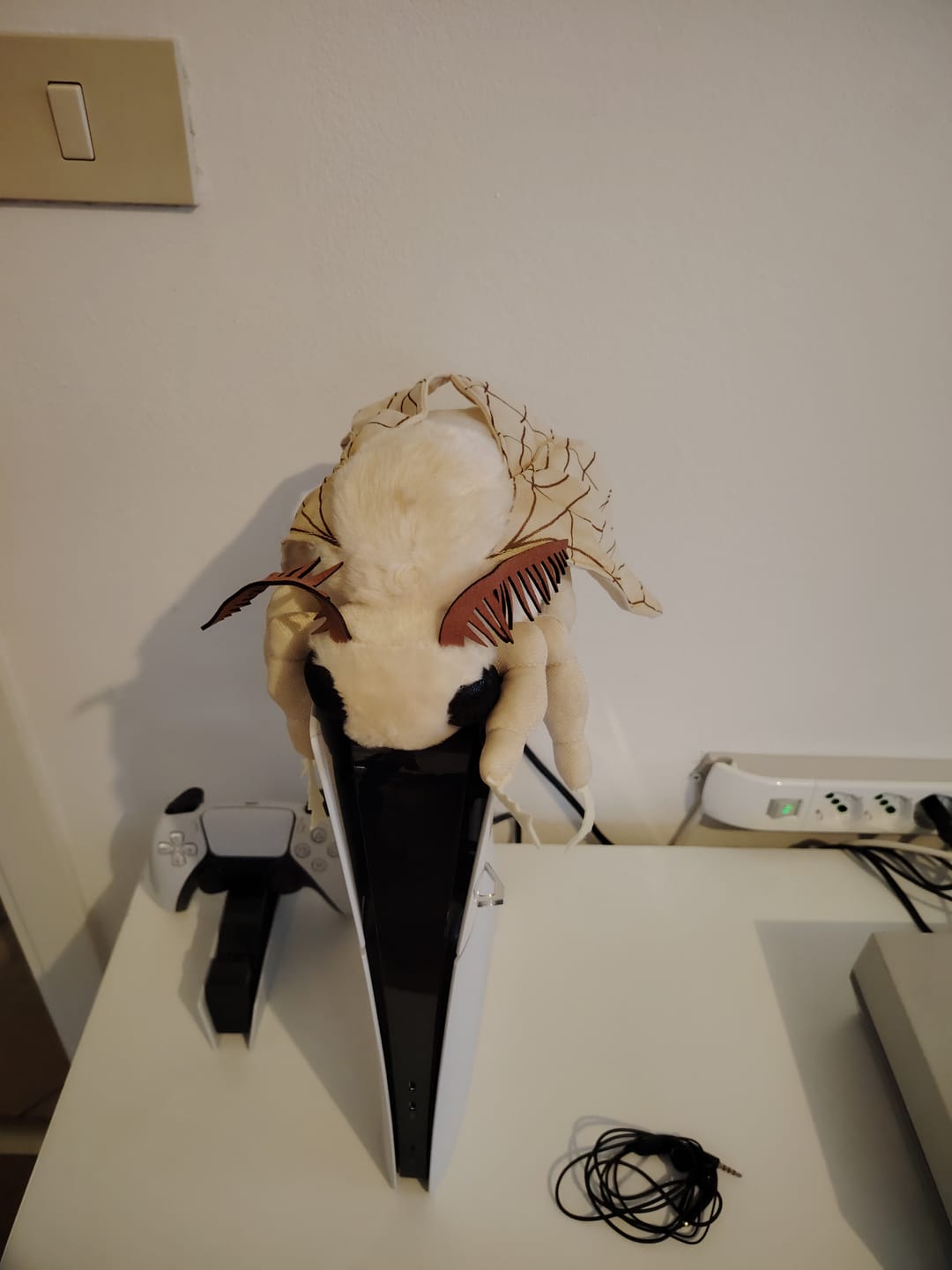 Customer photo review of Silk Moth Soft Stuffed Plush Toy