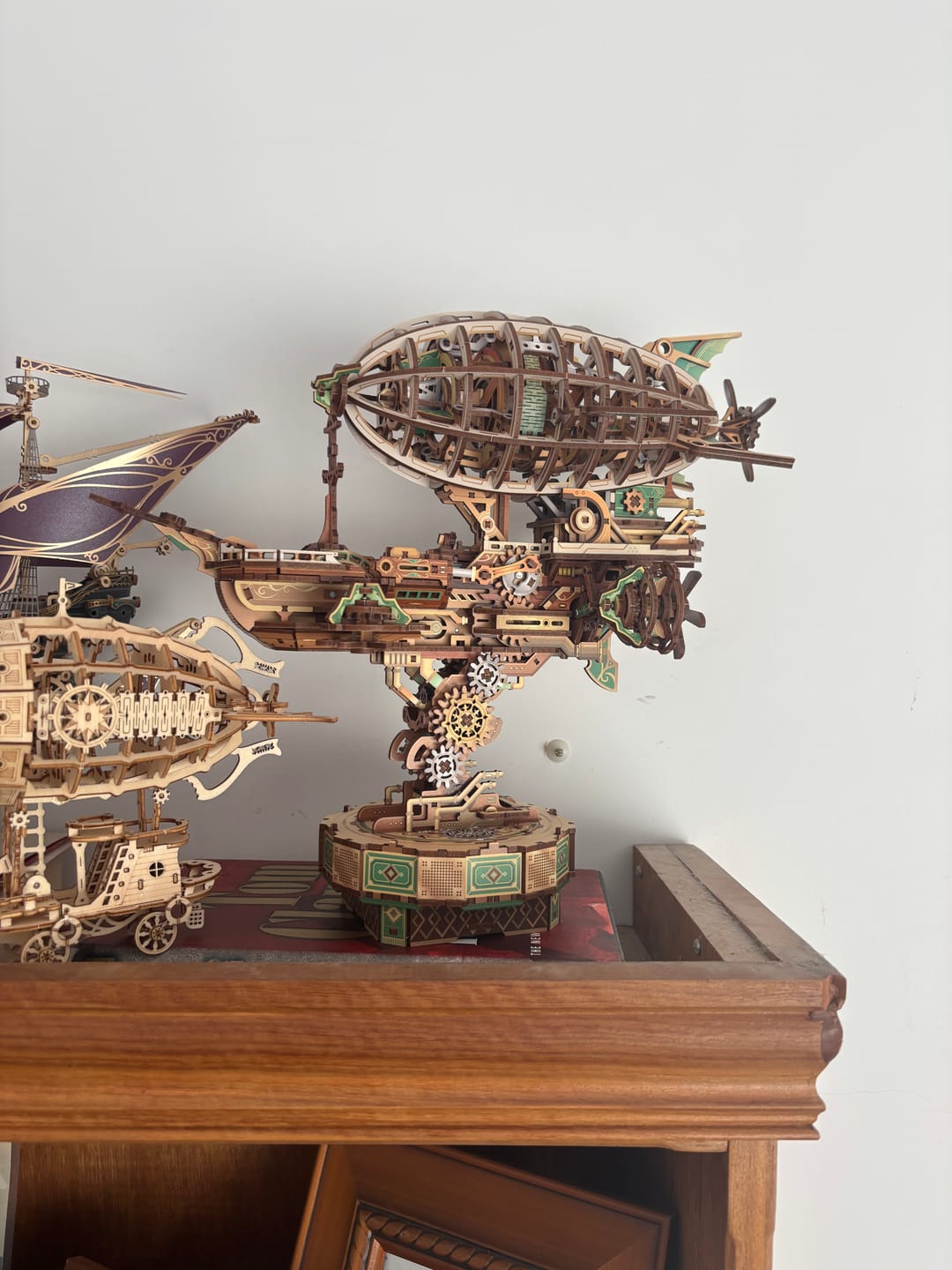 Customer photo review of Vapor Trek 3D Wooden Puzzle