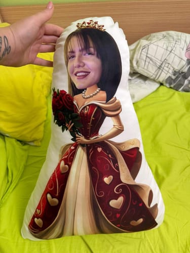 undefined review of Персонализирана Възглавничка с Лице "KING & QUEEN" image 1 out of 1
