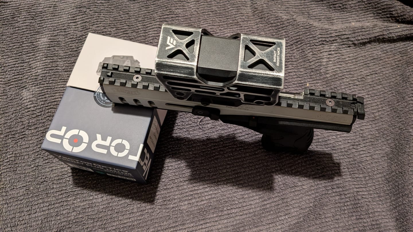 Customer photo review of Vector Optics SCRD-M67 Frenzy Plus 1x31x26 Multi Reticle
