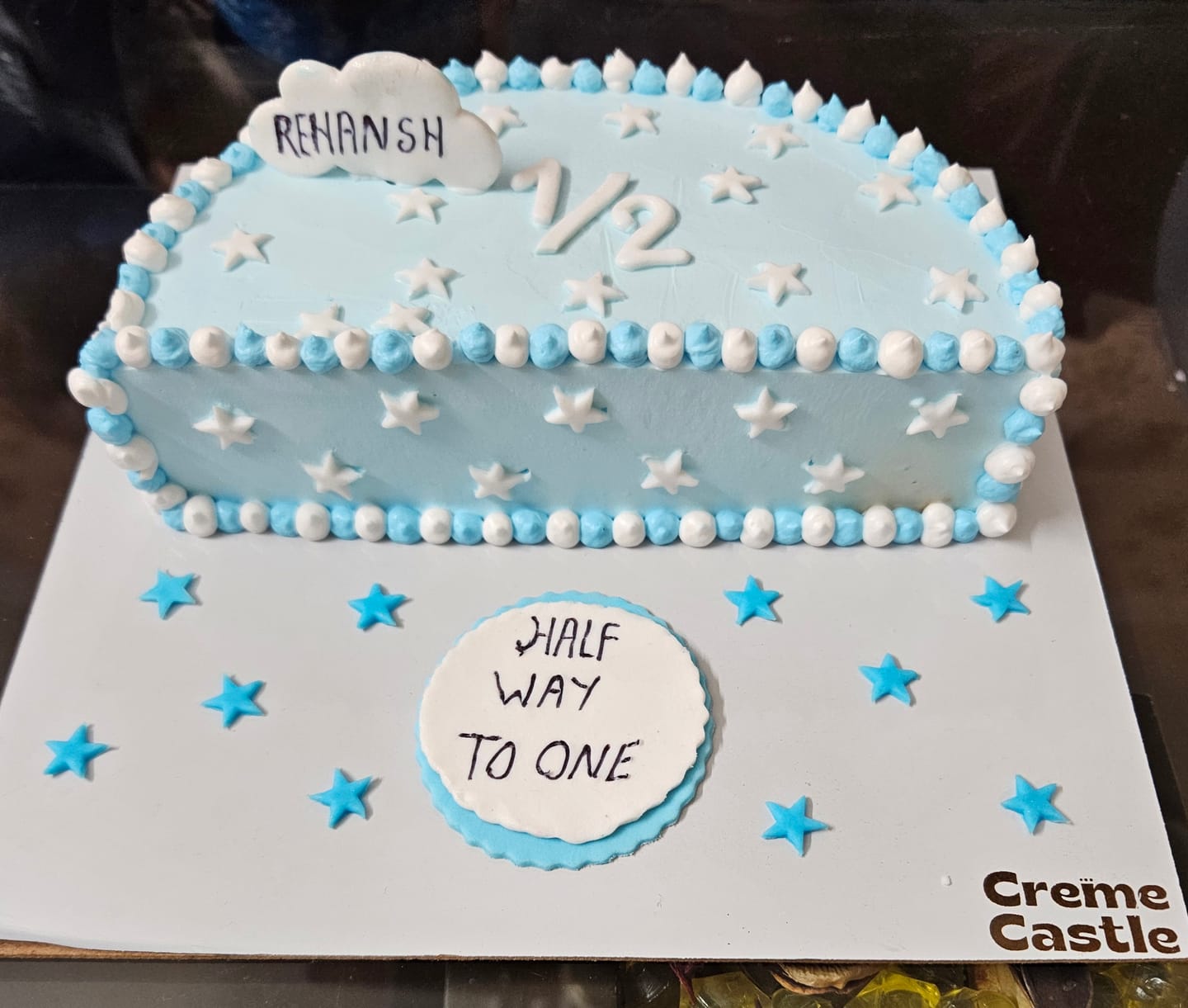 Customer photo review of Halfway there Cake
