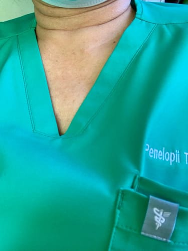 Customer photo review of White Coat Paper Bag