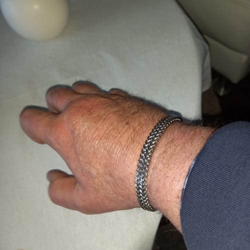 Customer photo review of Edelstahlarmband "Franco"