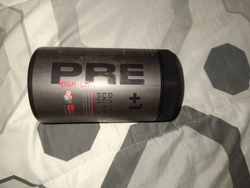 Customer photo review of +1© Danny's Ultimate Pre Workout High-stim (520g)