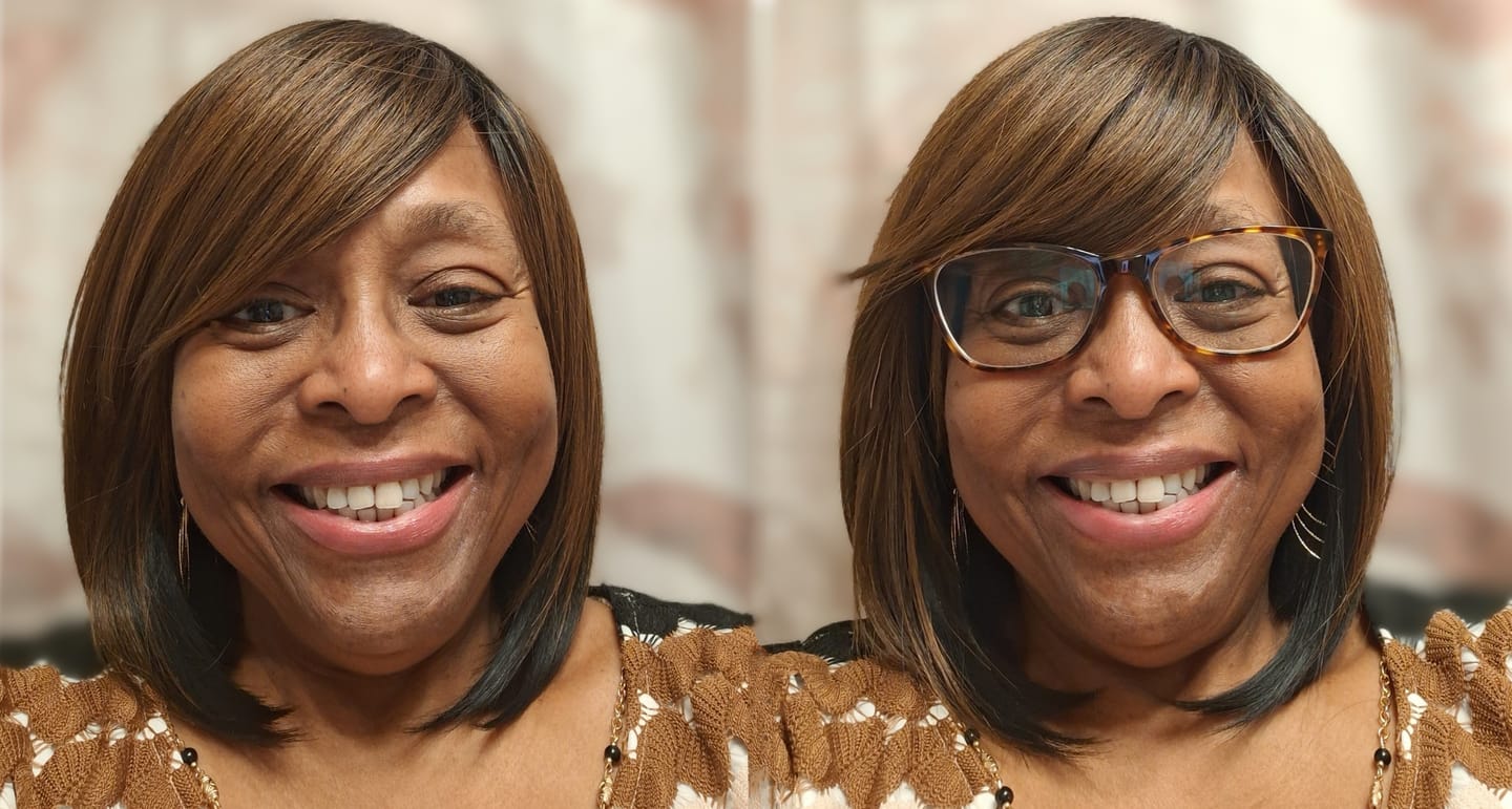 Customer photo review of Freetress Equal Full Wig - LITE 002