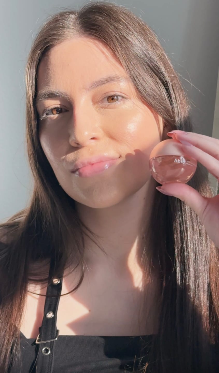 Customer photo review of PDRN Collagen Lip Mask Glazed Jelly