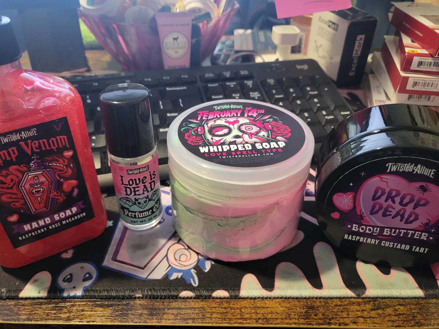 Customer photo review of Love Is Dead Perfume Oil