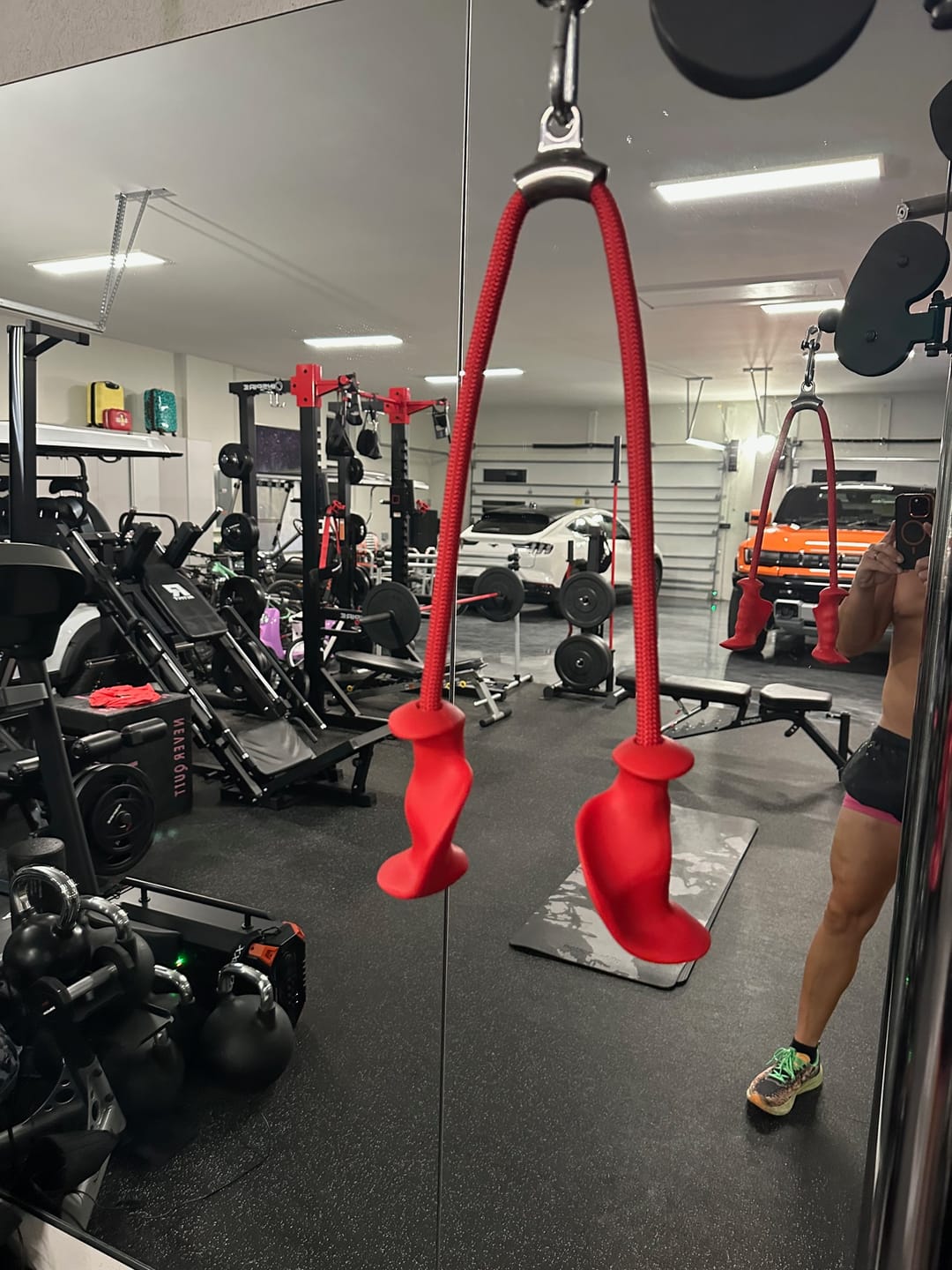 Customer photo review of TitanRope - Ergonomic Tricep Rope