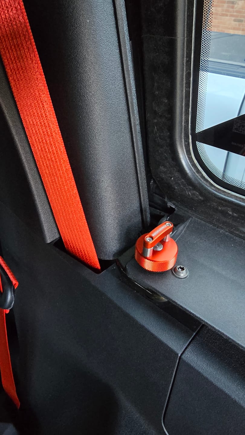 Customer photo review of FORD BRONCO Code Orange Hard Top Thumb Screws LIMITED EDITION