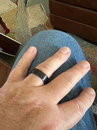 Customer photo review of NEW: The “Midnight” Ring