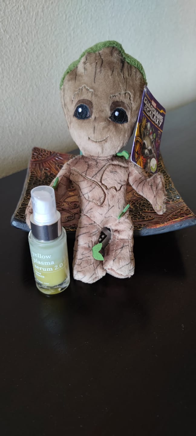 Customer photo review of Yellow Plasma 2.0 - Sérum pour le visage
