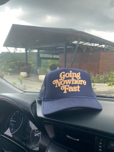 Customer photo review of Going Nowhere Fast Trucker
