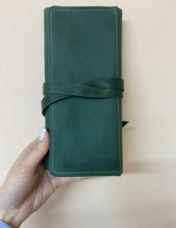 Customer photo review of Leather Pencil Case