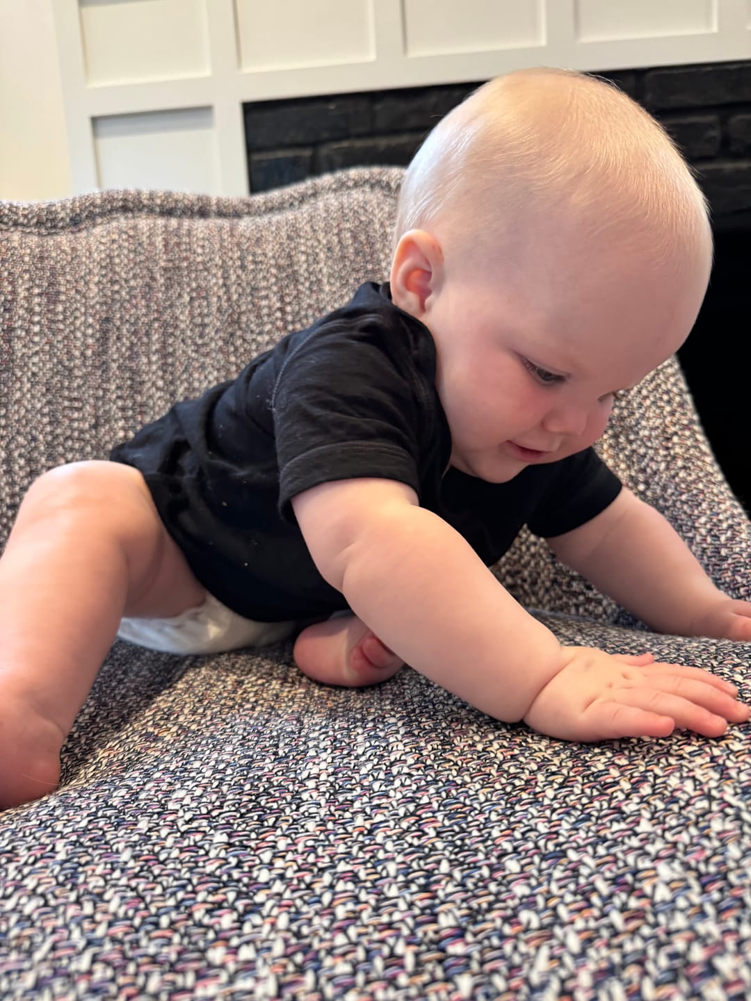 Customer photo review of Baby Long Sleeve – 100% Merino Wool Baselayer - New!