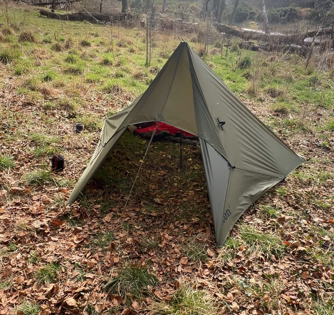 Customer photo review of 3m x 3m Lightweight Tarp