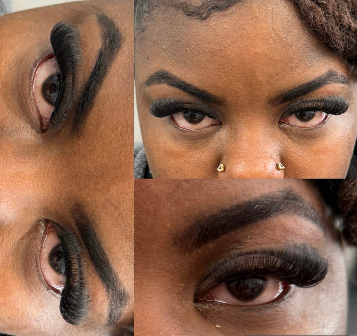 Customer photo review of EYELASH EXTENSION GLUE: THOUSANDLASHES’ ULTRA CRYSTAL BOND