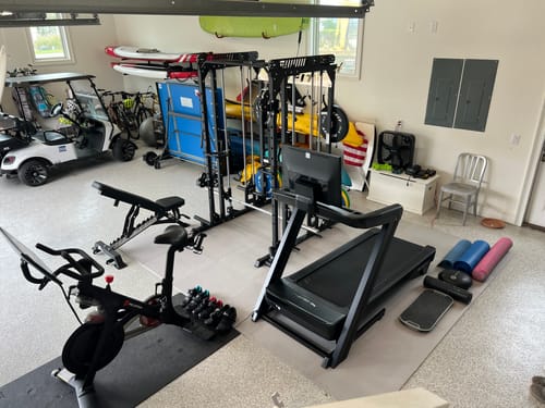 Customer photo review of RitFit M1 2.0 Smith Machine Home Gym Package Comprehensive All-In-One Workout System