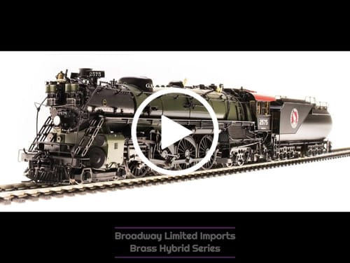 Customer video review of (Brass Hybrid) BLI 6716 Great Northern S-2 4-8-4, #2582, Vestibule Cab, Glacier Green, "Great Northern" Logo, Paragon4 Sound/DC/DCC, Smoke, HO Scale
