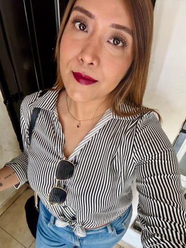 Customer photo review of Suero para pestañas y cejas