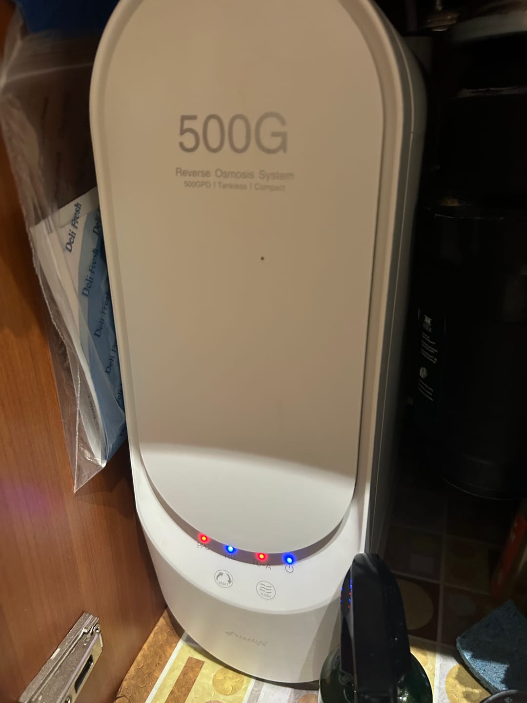 Customer photo review of FRIZZLIFE ASR313-A Replacement Filter Cartridge for PX500/PX500-A (3rd Stage) - Remineralization Alkaline Filter