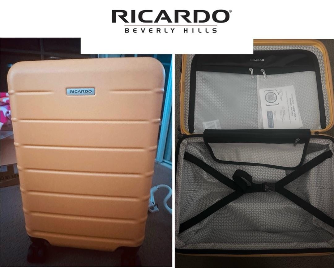 Customer photo review of Cambria Hardside Carry-On Expandable Spinner