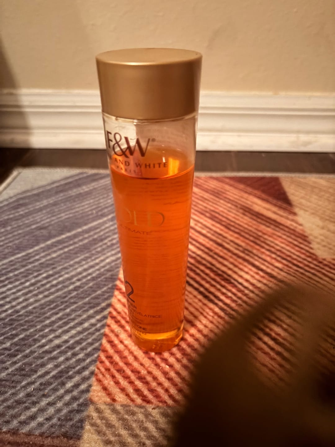 Customer photo review of Fair and White 2: Gold Revitalizing Argan Oil  200ml / 6.76 fl. oz