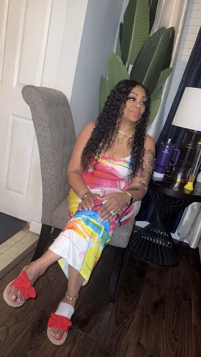 Customer photo review of Wavymy Pre-Bleached HD Lace Wear & Go Pre-Cut Wigs Dome Cap Glueless Water Wave 4x6 Lace Closure Wig 180% Density