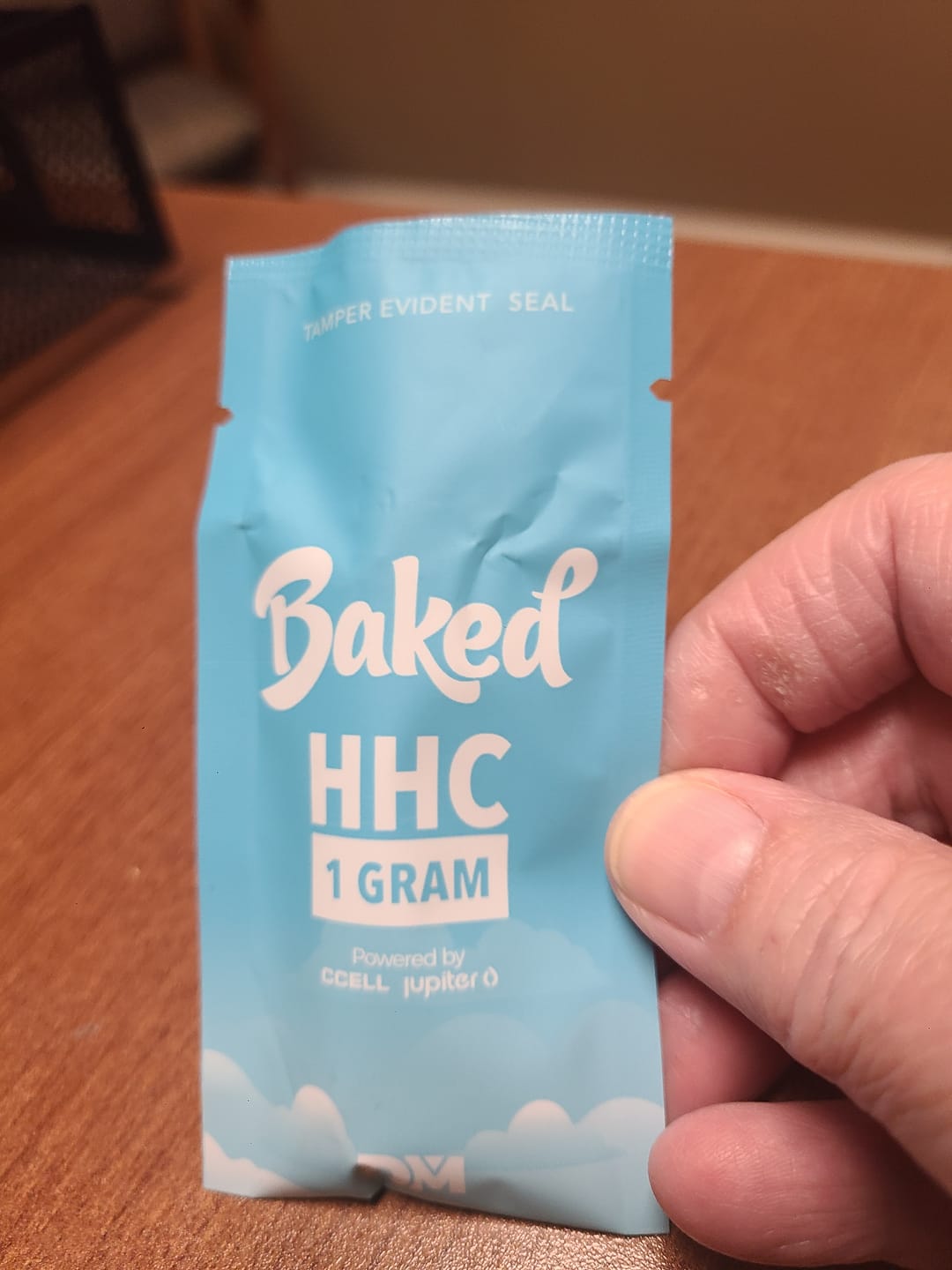 Customer photo review of Baked 1 Gram HHC Cartridge (Easy Add to Cart)
